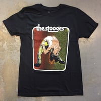 イギー ポップ＆ザ・ストゥージズ・バック ベンド パフォーミング 1972 T-シャツ (U.S.A. 中古衣料品)