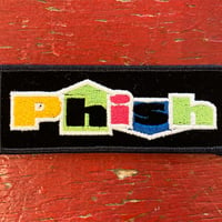PHISH・カラフル (フィッシュ) ロゴ・ワッペン (1990's Vintage)