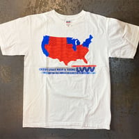 C.S.N. & Y・リヴィング・ウィズ・ウォー 2006 REUNION Tour Tシャツ (Official) (U.S.A. 中古衣料品)