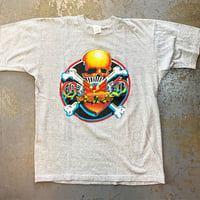 グレイトフル デッド・レコニング・レディオ シティー・NYC・Tシャツ (Vintage 1980) (U.S.A. 中古衣料品)