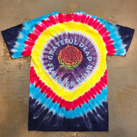 グレイトフル デッド・レイン ドロップス スティール ユア フェイス 1995 タイダイ Tシャツ