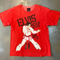 エルヴィス プレスリー・キックド マイ アス・バック イン '72 Tシャツ (U.S.A. 中古衣料品)