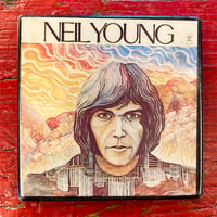 ニール ヤング・ニール ヤング (プロモーション用) スクェア ボタン (1970's Vintage)