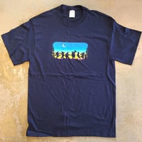グレイトフル デッド・ムーンダンス ベアーズ & フレンズ T-シャツ (ネイビー)