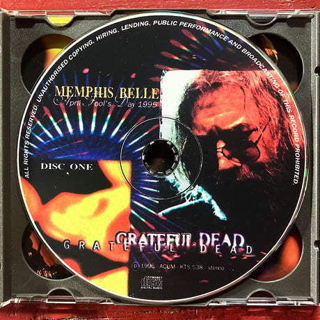 Grateful Dead - 'Memphis Belle: April Fool's Day 1995' (2CD) (Vintage Used CD)