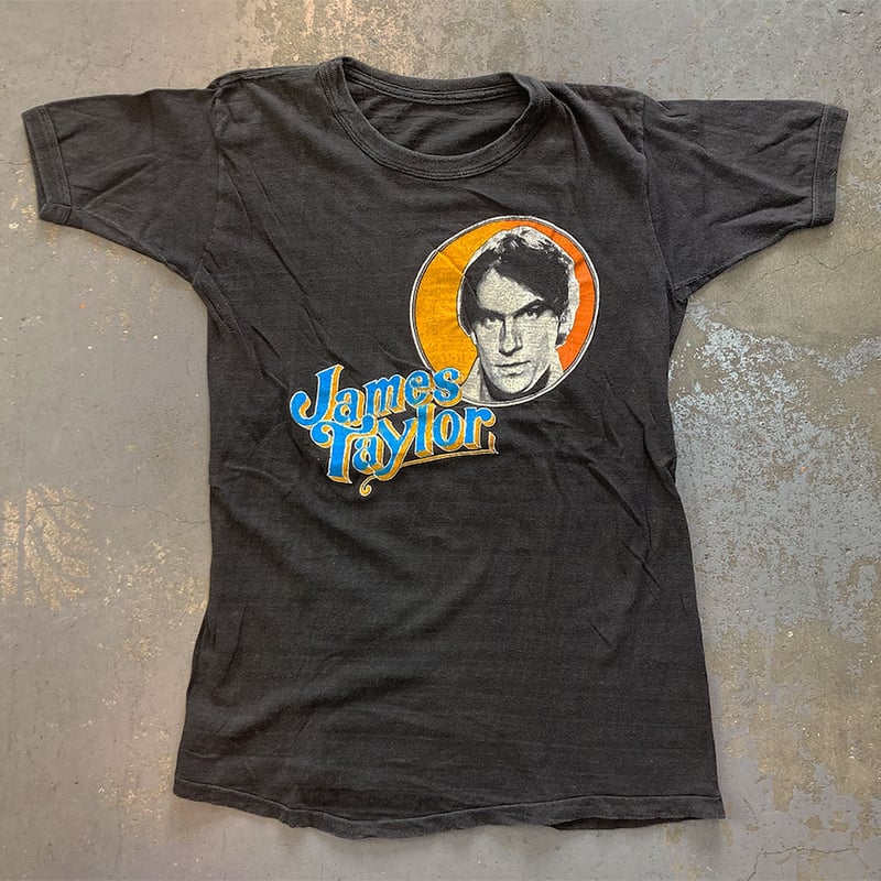 ジェームス テイラー・'JT' ハンディ マン 1977 Tシャツ (1980's Vinta