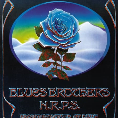 グレイトフル デッド・ブルーローズ・ウィンターランド 1978・ヴィンテージ Tシャツ (U.S.A. 中古衣料品)