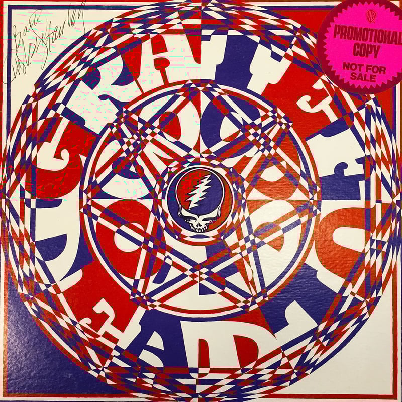 新品未使用　90ｓグレートフルデッド 1995年製デッドストック　バンダナ 新品未使用 90sグレートフルデッド 1995年製デッドストック