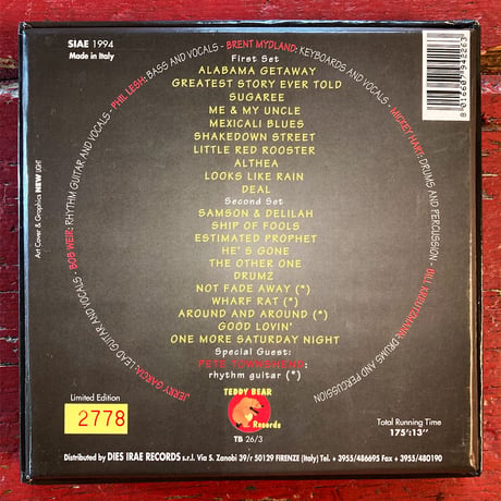Grateful Dead - 'Trippin' Around' 1981 Box Set (3CD) (Vintage Used CD)