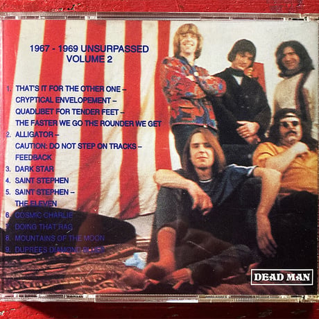 Grateful Dead - 'Unsurpassed Volume 2' 1967-1969 (1CD) (Vintage Used CD)