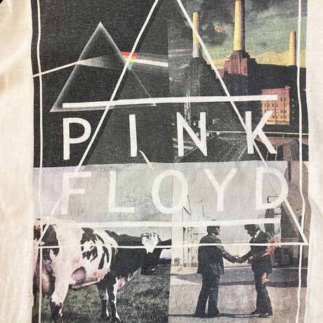 ピンク フロイド・ヒプノシス アートワークス・ラグラン 長袖Tシャツ (U.S.A. 中古衣料品)