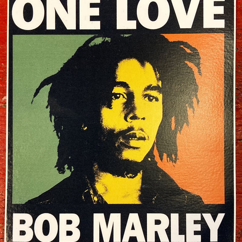 ボブ マーリー・ワン ラヴ ステッカー (S-303) | Bear's Choice