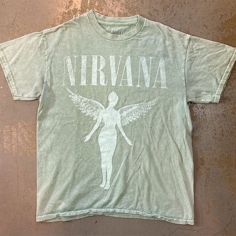フーファイターズ　ヴィンテージ Tシャツ　nirvana ロック　バンド 90's USA型 Foo Fighters Tシャツ Nirvana 1990's FOO FIGHTERS
