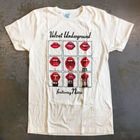 ザ ヴェルヴェット アンダーグラウンド・ウォーホルズ ヴェルヴェッツ + ニコ 1971 Tシャツ (ヴァニラ)