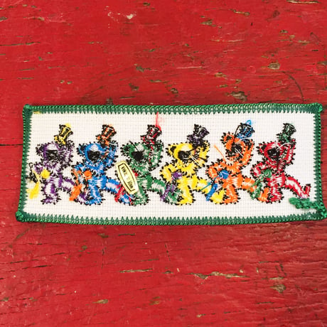 グレイトフル デッド・レインボー ベアー ダンサーズ・ワッペン (Vintage)