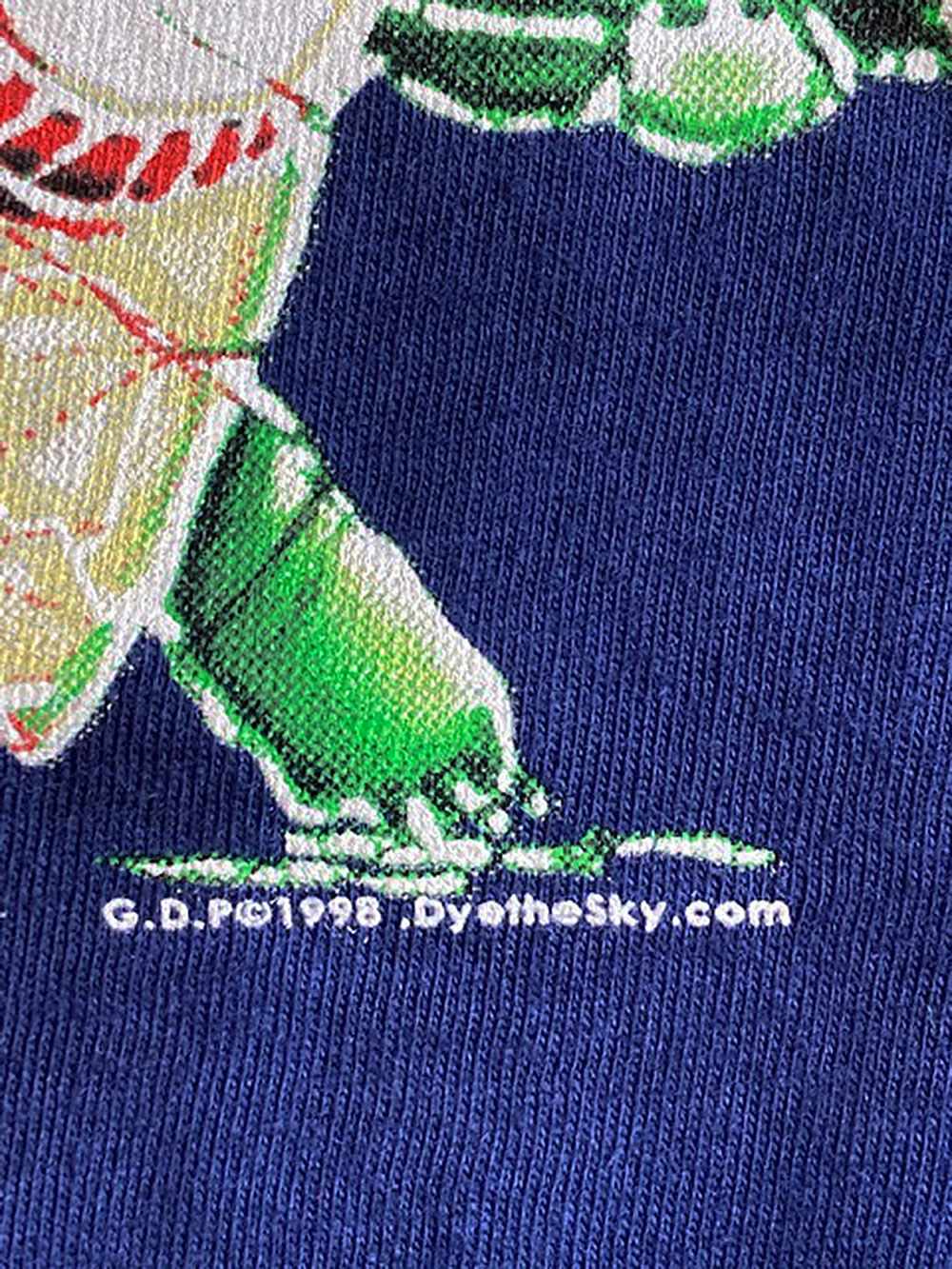 グレイトフル デッド・テラピン タートルズ キッズ Tシャツ ネイビー