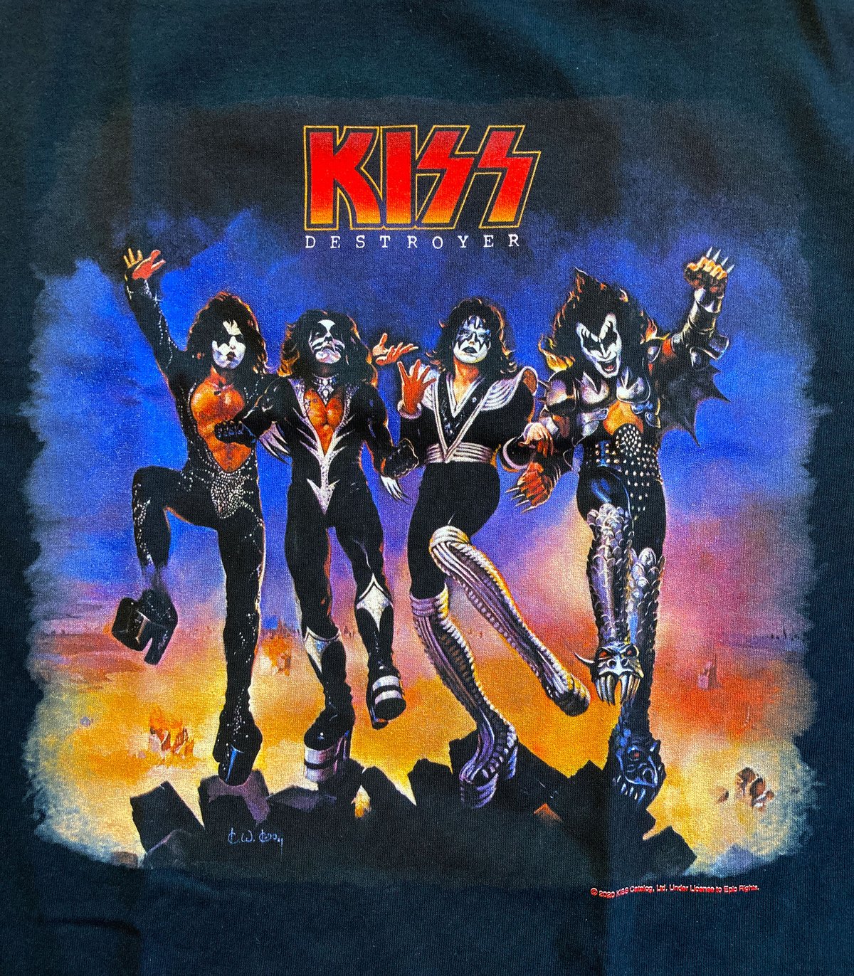 KISS★地獄の美女軍団❤︎DESTROYER ビッグTシャツ1点モノ fit=scale-down,w=1200
