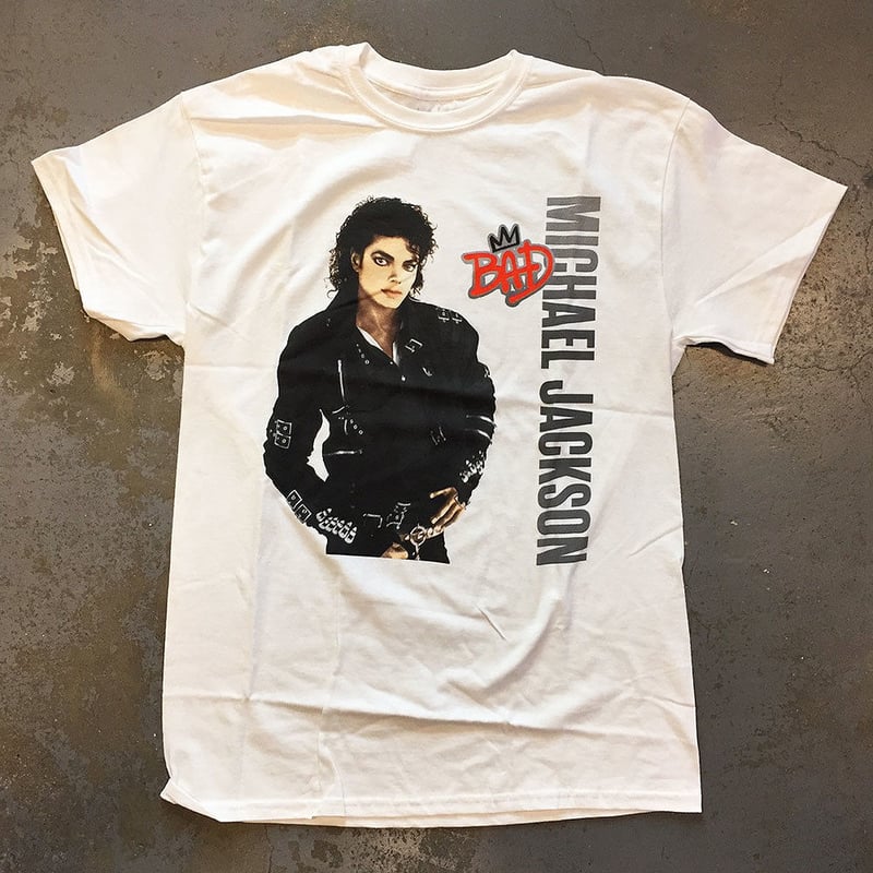 XL マイケルジャクソン ツアー Tシャツ ロックTシャツ BAD XL マイケルジャクソン ツアー Tシャツ ロックTシャツ BAD