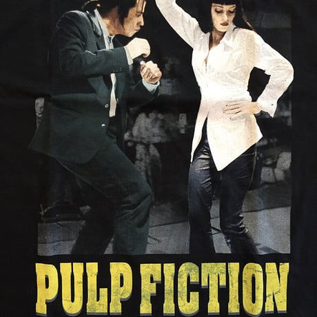 パルプ フィクション・トゥイスト ダンス コンテスト Tシャツ ブラック
