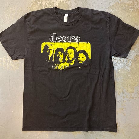 ヴィンテージロックTシャツ　ミュージシャン刺繍Ｔシャツ　ジムモリソン 古着 90s USA製 The Doors Jim Morrison 「An American Poet