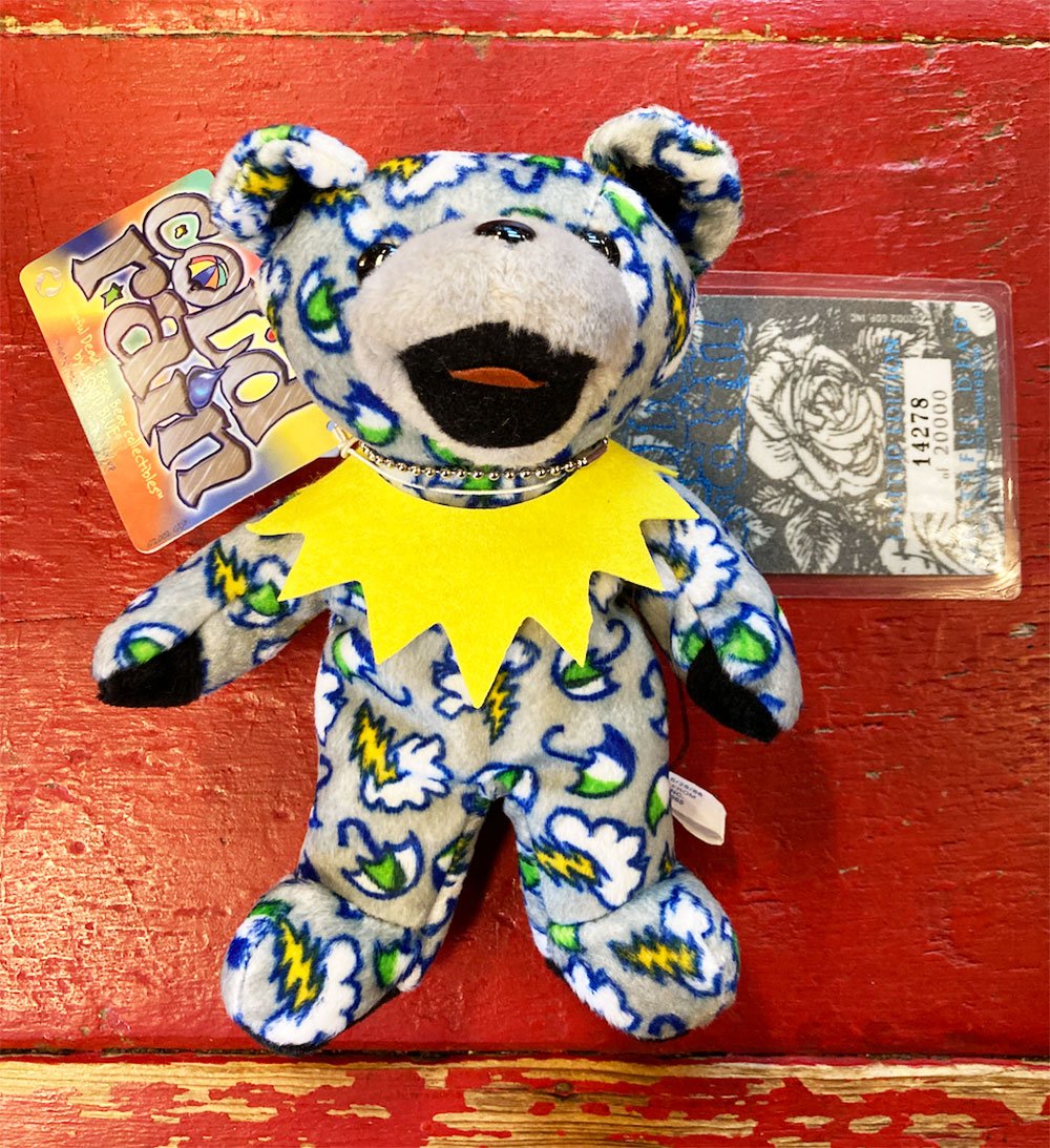 タグ付 グレイトフルデッド デッドベア コールドレイン　限定 Grateful Dead（グレイトフル・デッド） デッドベア 限定 ぬいぐるみ