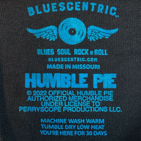 ハンブル パイ・スモーキン 1972 Ｔシャツ (ブラック)