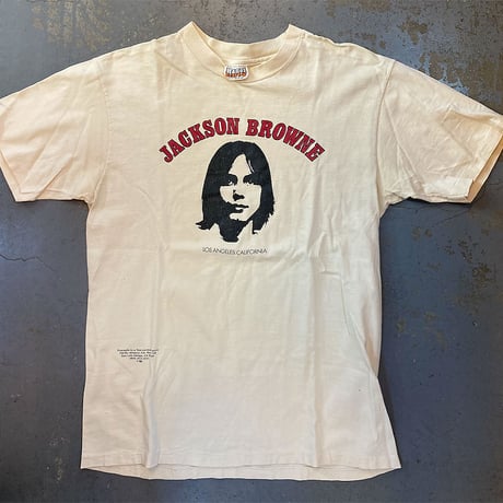 ジャクソン ブラウン・ノー ニュークス・キャンペーン Tシャツ (1980 オリジナル) (U.S.A. 中古衣料品)