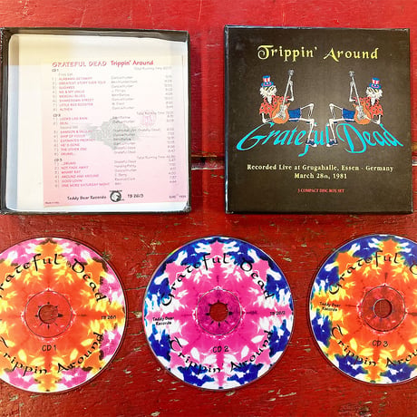 Grateful Dead - 'Trippin' Around' 1981 Box Set (3CD) (Vintage Used CD)