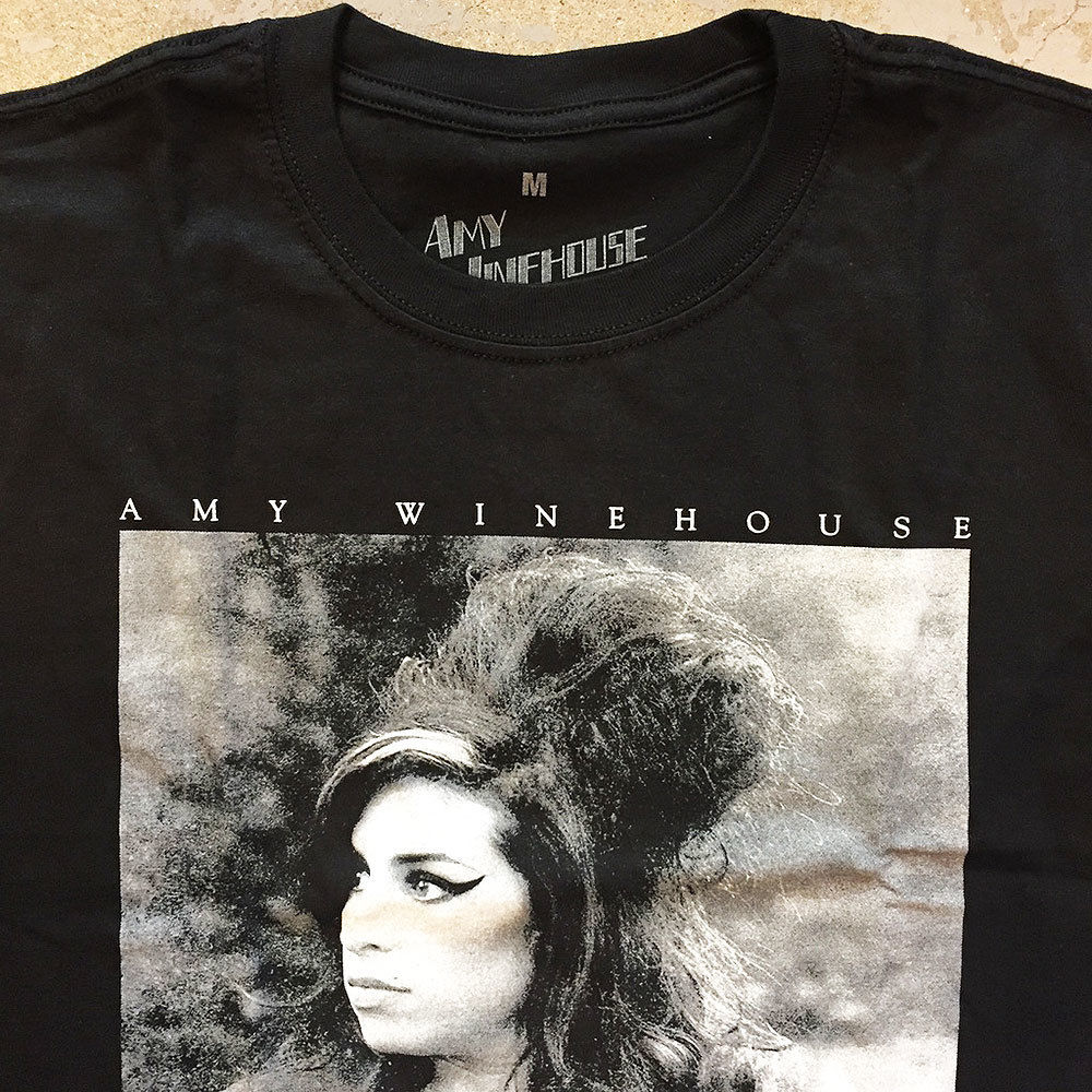 amy wine house エミーワインハウス/プリントTシャツ/古着 新品 AMY WINEHOUSE エイミーワインハウス フォト Tシャツ