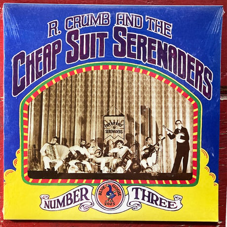 Robert Crumb And His Cheap Suit Serenaders - 'Number Three' 1978 (New LP SEALED!!)