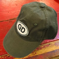 グレイトフル デッド・オーヴァル GD & レインボウ ダンサーズ ボールキャップ (オリーヴ)