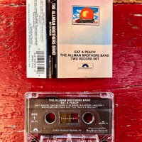 The Allman Brothers Band - 'Eat A Peach' 1972 Cassette Tape (Vintage Used Tapes)