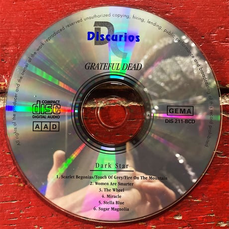 Grateful Dead - 'Dark Star' 1984 (2CD) (Vintage Used CD)