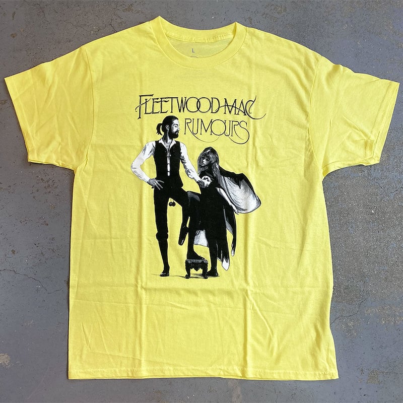 フリートウッド マック・ルーモァー 1974 Tシャツ (イエロー) | Bear's