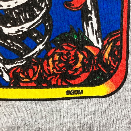 グレイトフル デッド・クラシック スカル ＆ ローゼズ GDローズ ロゴ T-シャツ