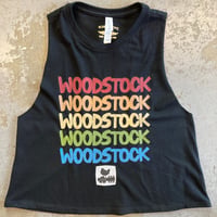ウッドストック・レイサーバック・クロップトップ (女性用)
