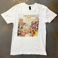 フランク ザッパ・グランド ワズー 1972・Tシャツ (ホワイト) (U.S.A. 中古衣料品)