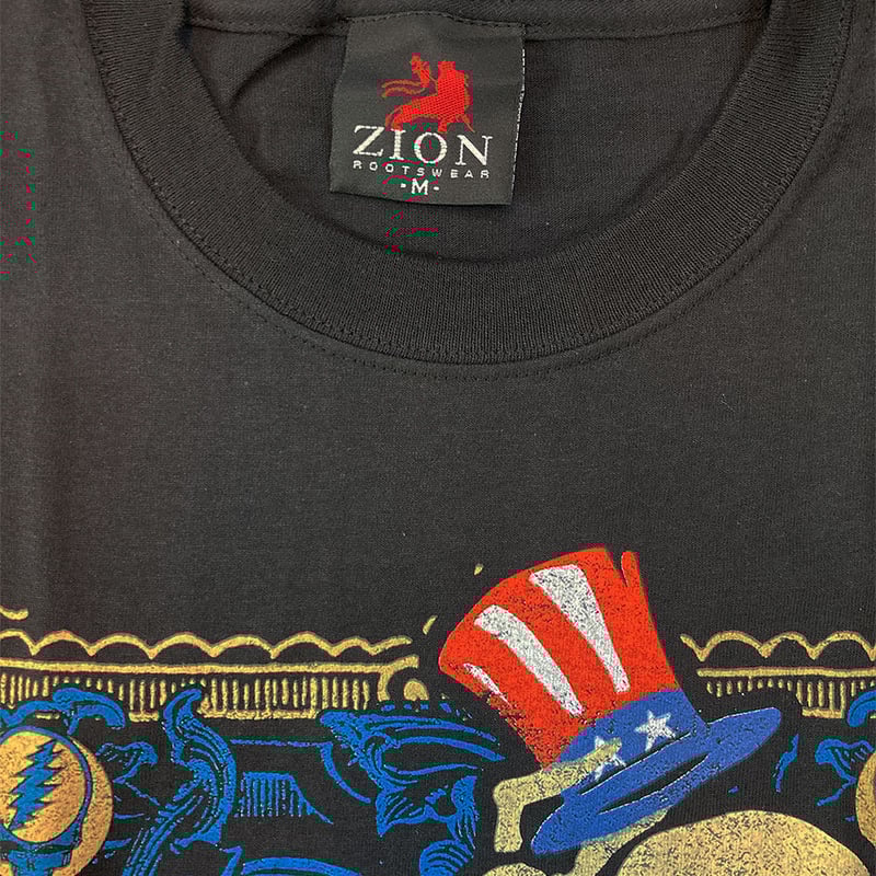 グレイトフル デッド・シェイクダウン ストリート T-シャツ (ブラック