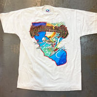 グレイトフル デッド・西海岸ツアー 1993・カル サーファー Tシャツ (1993 Vintage) (U.S.A. 中古衣料品)