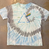 ピンク フロイド・狂気(ダーク サイド オブ ザ ムーン)・タイダイ Tシャツ (U.S.A. 中古衣料品)