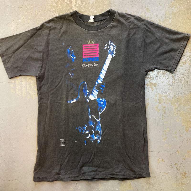 希少!! 　BB KING U2 ジャパンツアー Tシャツ U2 with B.B.キング・(ラヴ・カムズ・トゥ・タウン) ジャパンツアー
