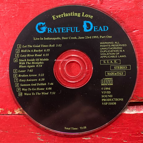 Grateful Dead - 'Everlasting Love' 1993 (2CD) (Vintage Used CD)