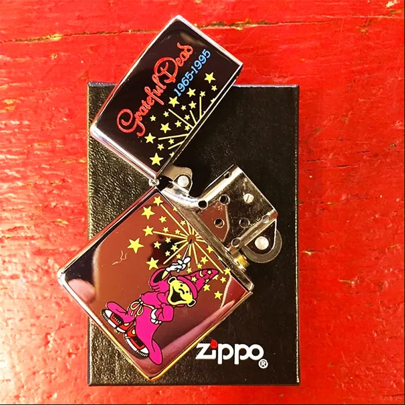 ZIPPOライター グレートフルデッド A.A.D.L.P. 未使用1995年 ZIPPOライター グレートフルデッド A.A.D.L.P. 未使用1995年