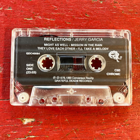 Jerry Garcia - 'Reflections' 1976 Cassette Tape (Vintage Used Tapes)