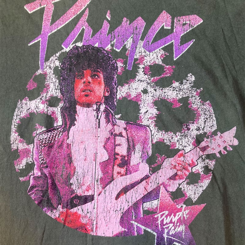 プリンス・PRINCE（パープル レイン）・ヴィンテージ スタイルTシャツ