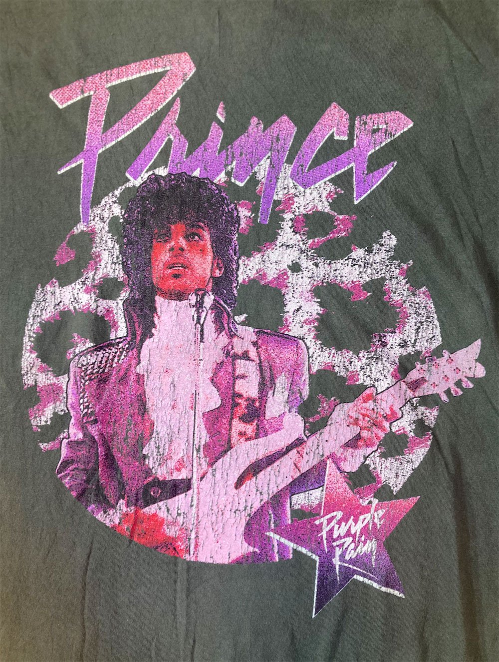 プリンス・PRINCE（パープル レイン）・ヴィンテージ スタイルTシャツ