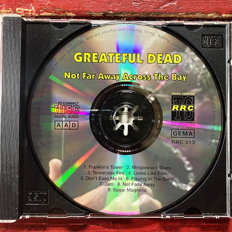 Grateful Dead - 'Not Far Away Across The Bay' 1980 (1CD) (Vintage Used CD)
