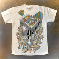 グレイトフル デッド・シュールレアリスティック・ステアー ベアーズ Tシャツ (1993年製品 復刻版)