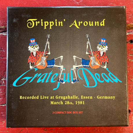 Grateful Dead - 'Trippin' Around' 1981 Box Set (3CD) (Vintage Used CD)