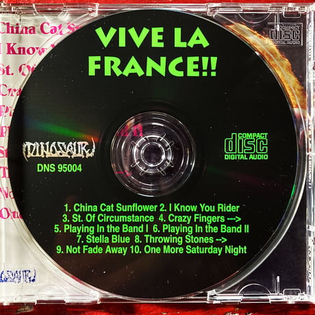 Grateful Dead - 'Vive La France' 1990 (1CD) (Vintage Used CD)